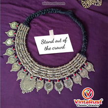 Load image into Gallery viewer, Handmade Gold Coins Chokers And Earrings with Jewelry Set