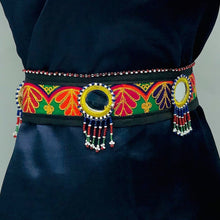 Load image into Gallery viewer, Handmade Embroidered Work Belly Belt