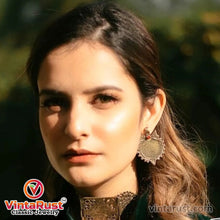 Load image into Gallery viewer, Traditional Handmade Gold Coins Earrings