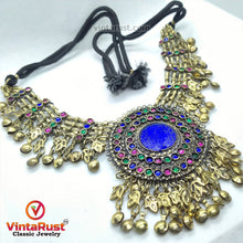 Load image into Gallery viewer, Handmade Tribal Heavily Embellished Necklace