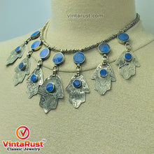 Load image into Gallery viewer, Handmade Lapis Choker Necklace