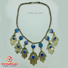 Load image into Gallery viewer, Handmade Lapis Choker Necklace