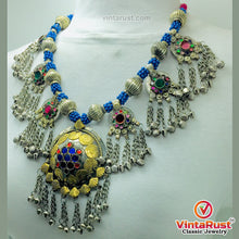 Load image into Gallery viewer, Handmade Multicolor Glass Stones Necklace