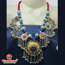 Load image into Gallery viewer, Handmade Multicolor Glass Stones Necklace