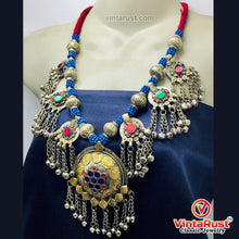 Load image into Gallery viewer, Handmade Multicolor Glass Stones Necklace