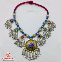 Load image into Gallery viewer, Handmade Multicolor Glass Stones Necklace