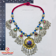 Load image into Gallery viewer, Handmade Multicolor Glass Stones Necklace