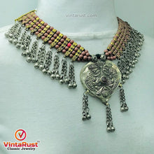 Load image into Gallery viewer, Handmade Multilayer Tribal Beaded Necklace