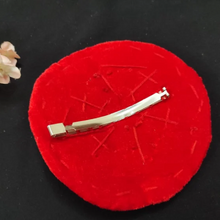 Load image into Gallery viewer, Red Ertugrul Inspired Hair Clip, Handmade Hair Pin