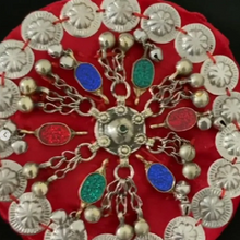 Load image into Gallery viewer, Red Ertugrul Inspired Hair Clip, Handmade Hair Pin