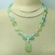 Load image into Gallery viewer, Handmade Tribal Beaded Chain Necklace