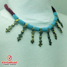 Load image into Gallery viewer, Handmade Tribal Vintage Choker Necklace