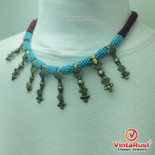 Load image into Gallery viewer, Handmade Tribal Vintage Choker Necklace
