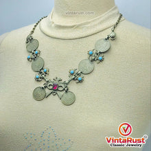 Load image into Gallery viewer, Handmade Vintage Coins Choker With Beads