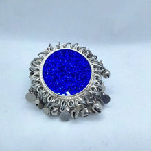 Load image into Gallery viewer, Ethnic Afghan Silver Kuchi Bells Ring