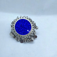 Load image into Gallery viewer, Ethnic Afghan Silver Kuchi Bells Ring