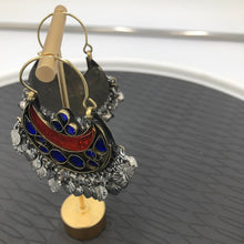 Load image into Gallery viewer, Hoop Style Ethnic Bali Earrings