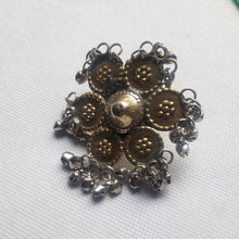 Load image into Gallery viewer, Ethnic Adjustable Ring With Silver Bells, Single Ring