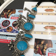 Load image into Gallery viewer, Turquoise Stone Belly Belt