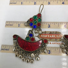 Load image into Gallery viewer, Tribal Antique Dangle Multicolor Earrings