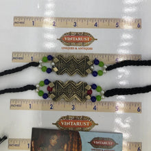 Load image into Gallery viewer, Tribal Motif Choker Necklace With Pearls Beaded Chain