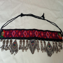 Load image into Gallery viewer, Vintage Kuchi Belt With Old Pendants and Tassels
