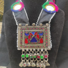 Load image into Gallery viewer, Long Straps Mala Style Pendant Necklace