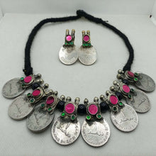 Load image into Gallery viewer, Vintage Coins Antique jewelry set