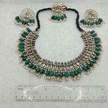 Load image into Gallery viewer, Beads and Pearls Kuchi Jewelry Set