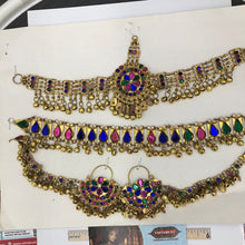 Load image into Gallery viewer, Tribal Golden Jewelry Set