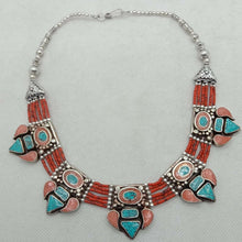 Load image into Gallery viewer, Authentic Nepalese Tribal Choker: Vintage Jewelry for a Unique Style Statement