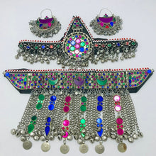 Load image into Gallery viewer, Silver Kuchi Handmade Tribal Jewelry Set