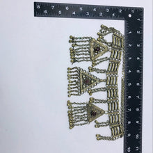 Load image into Gallery viewer, Three Dangling Pendants Necklace, Vintage Choker Necklace