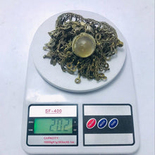 Load image into Gallery viewer, Silver Kuchi Tassels Pendant Necklace With Glass Stones, Ethnic Handmade Tribal Necklace