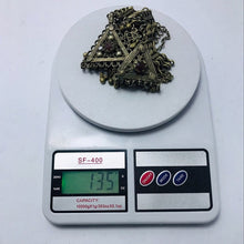 Load image into Gallery viewer, Vintage Three Dangling Pendants Necklace