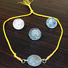Load image into Gallery viewer, Coins Jewelry Set, Handmade Coins Necklace With Earrings and Ring