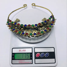 Load image into Gallery viewer, Handmade Multicolor Necklace With Dangling Tassels