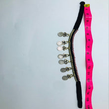 Load image into Gallery viewer, Vintage Statement Choker Necklace With Dangling Coins
