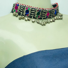 Load image into Gallery viewer, Multicolor Glass Stones and Beads Choker