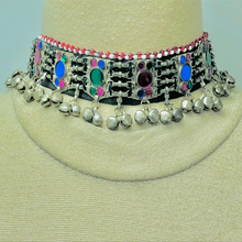 Load image into Gallery viewer, Multicolor Glass Stones and Beads Choker