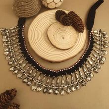 Load image into Gallery viewer, Handmade Tribal Kuchi Choker Necklace