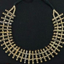 Load image into Gallery viewer, Tribal Antique Metal Choker Necklace, Stylish Statement Necklace