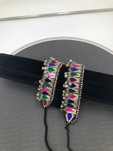 Load image into Gallery viewer, Vintage Silver Anklets Pair With Silver Bells