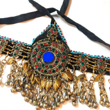 Load image into Gallery viewer, Golden Metal Leaf Kuchi Tribal Head Piece