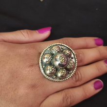 Load image into Gallery viewer, Tribal Cuff Kuchi Jewelry Set