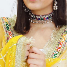 Load image into Gallery viewer, Multicolor Glass Stones Boho Jewelry Set