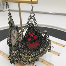 Load image into Gallery viewer, Tribal Massive Boho Dangle Earrings