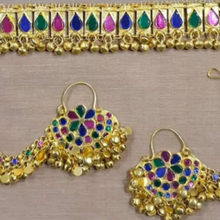 Load image into Gallery viewer, Tribal Kuchi Handmade Jewelry Set