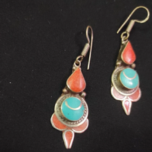 Load image into Gallery viewer, Tribal Handmade Dangle Earrings
