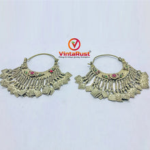 Load image into Gallery viewer, Kuchi Earrings With Long Tassels